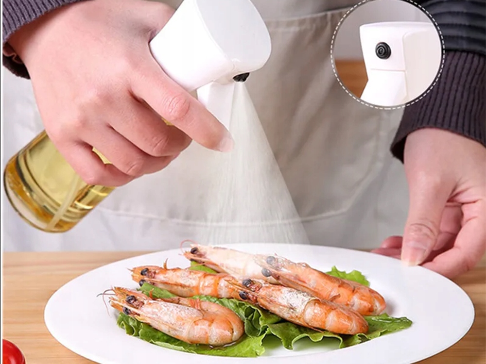 Spryskiwacz Do Oleju Oliwy Octu Dozownik W Sprayu 200ml Szklany Rozpylacz