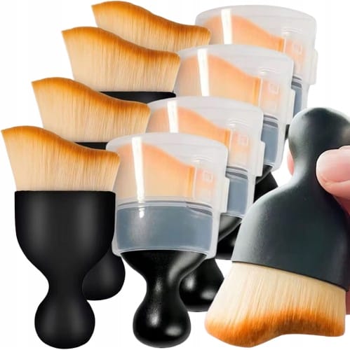 4x Pędzel Pędzelek Do Detalingu Auta Do Czyszczenia Wnętrza Miękkie Włosie