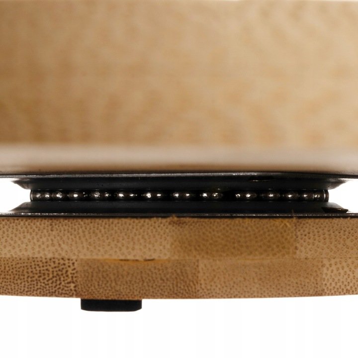 Deska Obrotowa Do Serwowania Serów Przekąsek 4-komorowa Patera Drewniana