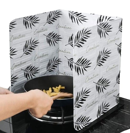 Osłona Do Kuchenek Przeciwbryzgowa Przy Gotowaniu Antypyszczowa Aluminiowa