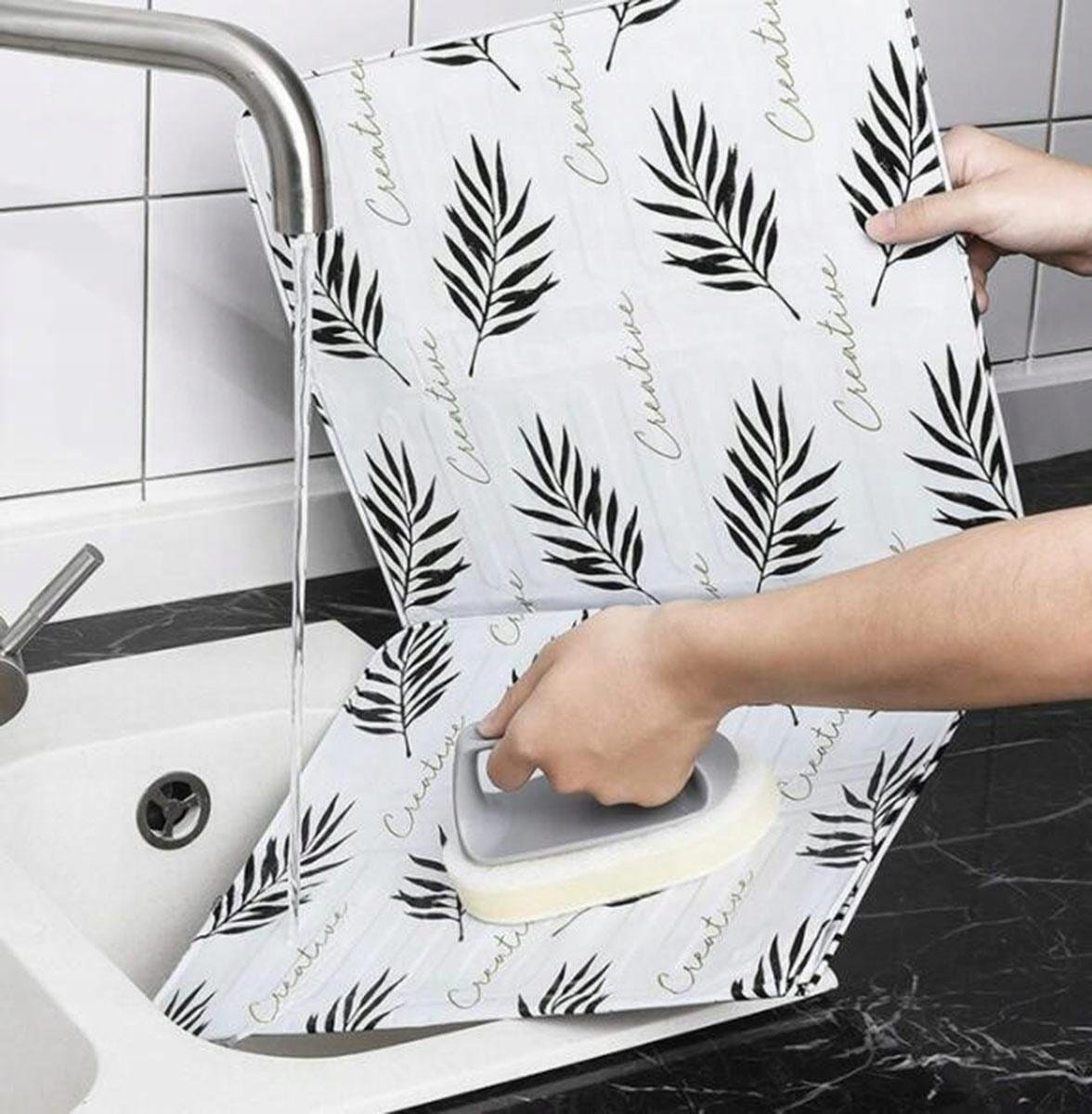 Osłona Do Kuchenek Przeciwbryzgowa Przy Gotowaniu Antypyszczowa Aluminiowa