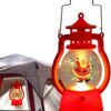 Lampion Led Latarnia Baterie Mikołaj Świąteczna Dekoracja Boże Narodzenie