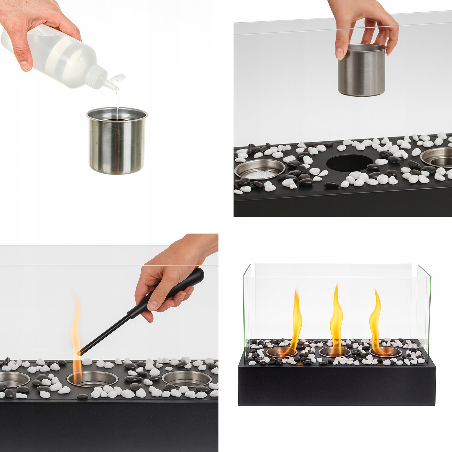 Biokominek Wolnostojący Bezdymny Do Domu Na Taras Ogrodowy Bio Kominek