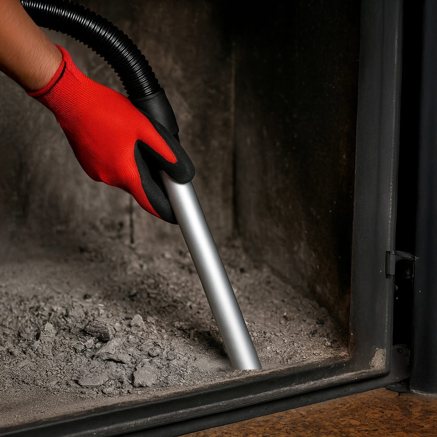 Odkurzacz Przemysłowy Bezworkowy Do Kominka Popiołu Pieca Żaroodporny 20l