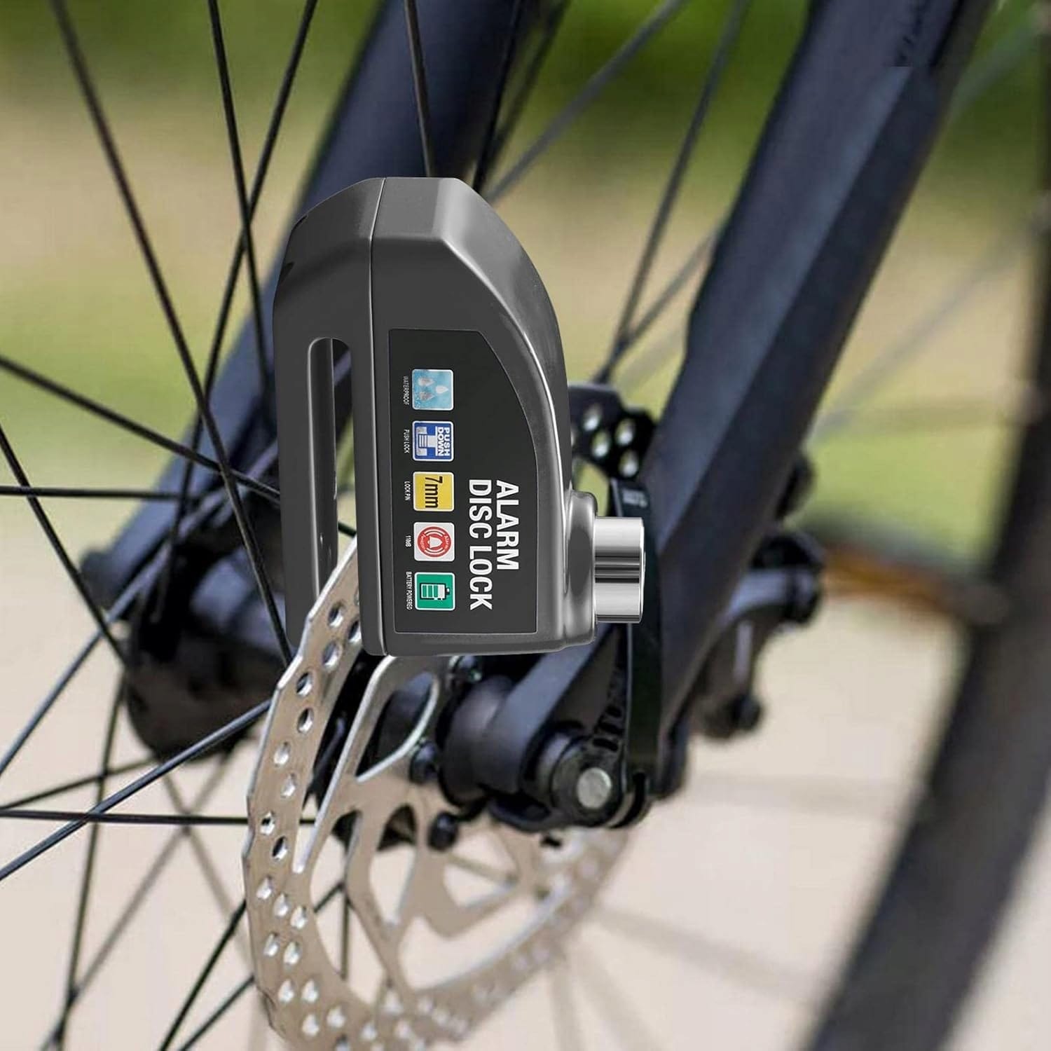 Blokada Alarm Do Tarczy Hamulcowej Do Motocykla Na Rower Skuter Motor