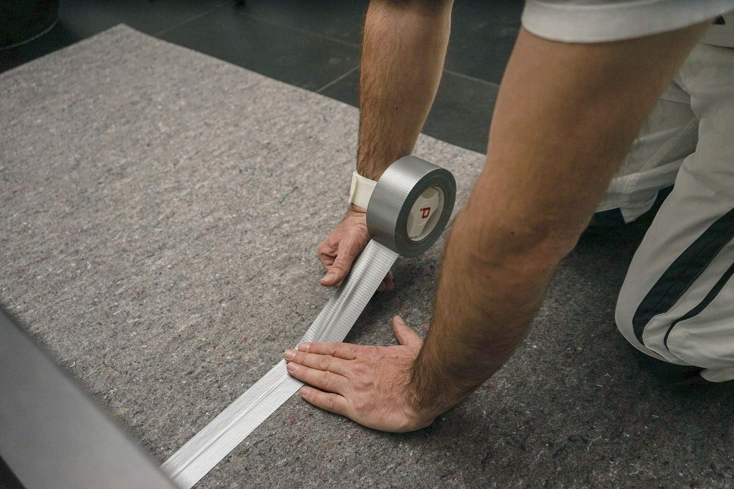 Taśma Naprawcza Srebrna Zbrojona Duct Tape 50 10m