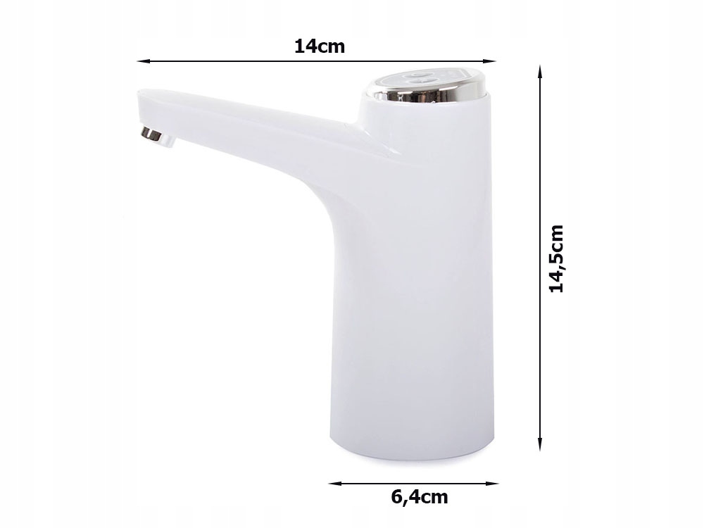 Pompka Do Wody Butelki Dystrybutor Dozownik Nalewak Elektryczny Akumulator