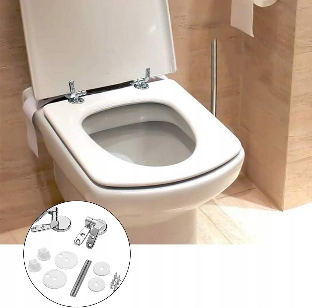 2 X Zawiasy Metalowe Do Deski Sedesowej Mdf Drewnianej Mocowania Typ U