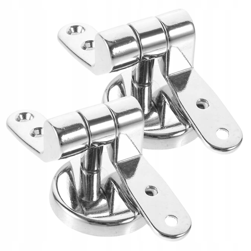 2 X Zawiasy Metalowe Do Deski Sedesowej Mdf Drewnianej Mocowania Typ U