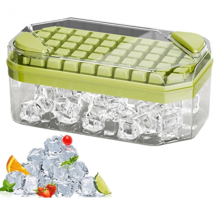 Forma Foremka Do Lodu Kostek Na 50 Kostki Z Przyciskami Kostkarka + Łopatka