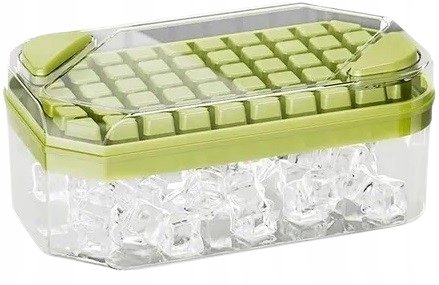 Forma Foremka Do Lodu Kostek Na 50 Kostki Z Przyciskami Kostkarka + Łopatka