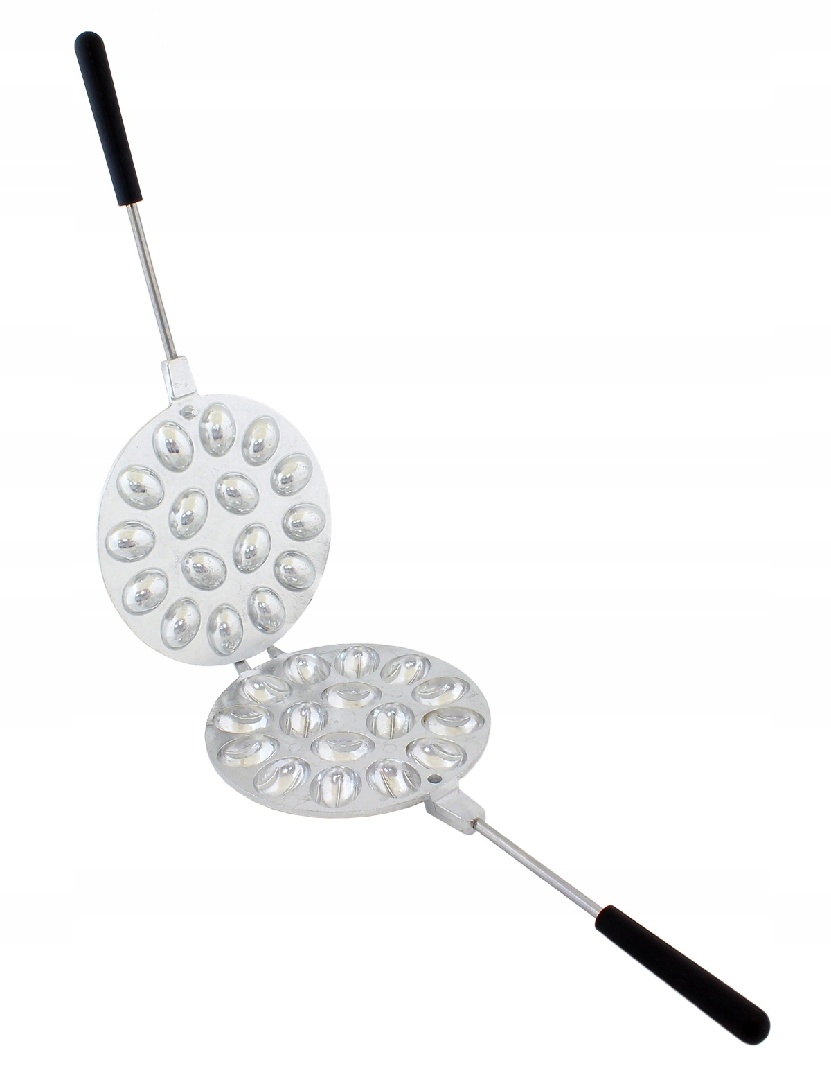 Opiekacz Forma Do Pieczenia Orzeszków Żeliwna Na Gaz Elektryczna 16 Połówek