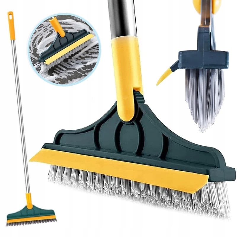 Miotła Do Szorowania Szczotka Do Mycia Płytek Łazienki Fug Kątowa Z Guma