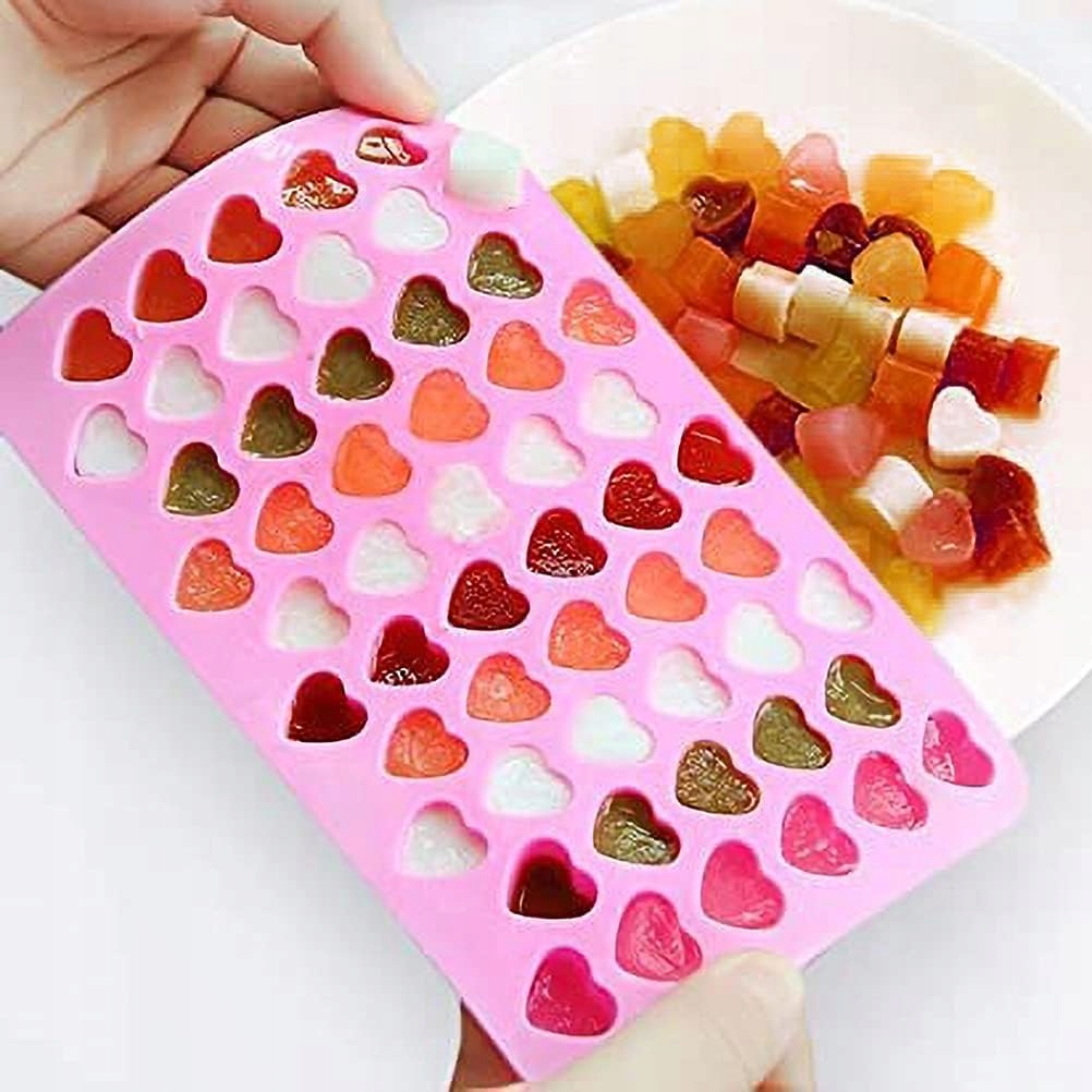 Foremka Silikonowa Na Żelki Sercaz Pipetą 55 Żelków Żelowe Serduszka