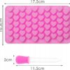 Foremka Silikonowa Na Żelki Sercaz Pipetą 55 Żelków Żelowe Serduszka