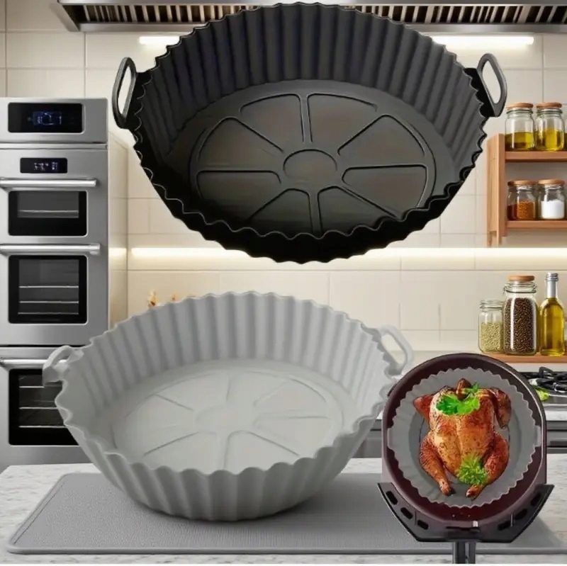 Forma Foremka Silikonowa Wkład Do Air Fryer Frytkownicy Beztłuszczowej