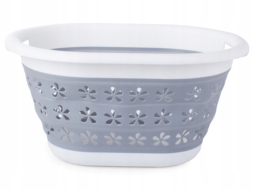 Kosz Na Pranie Składany Miska Składana Silikonowa Kompaktowa Wanienka 25l