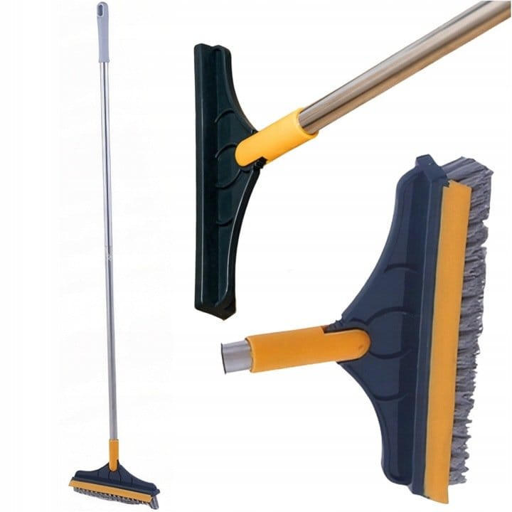 Miotła Do Szorowania Szczotka Do Mycia Płytek Łazienki Fug Kątowa Z Guma