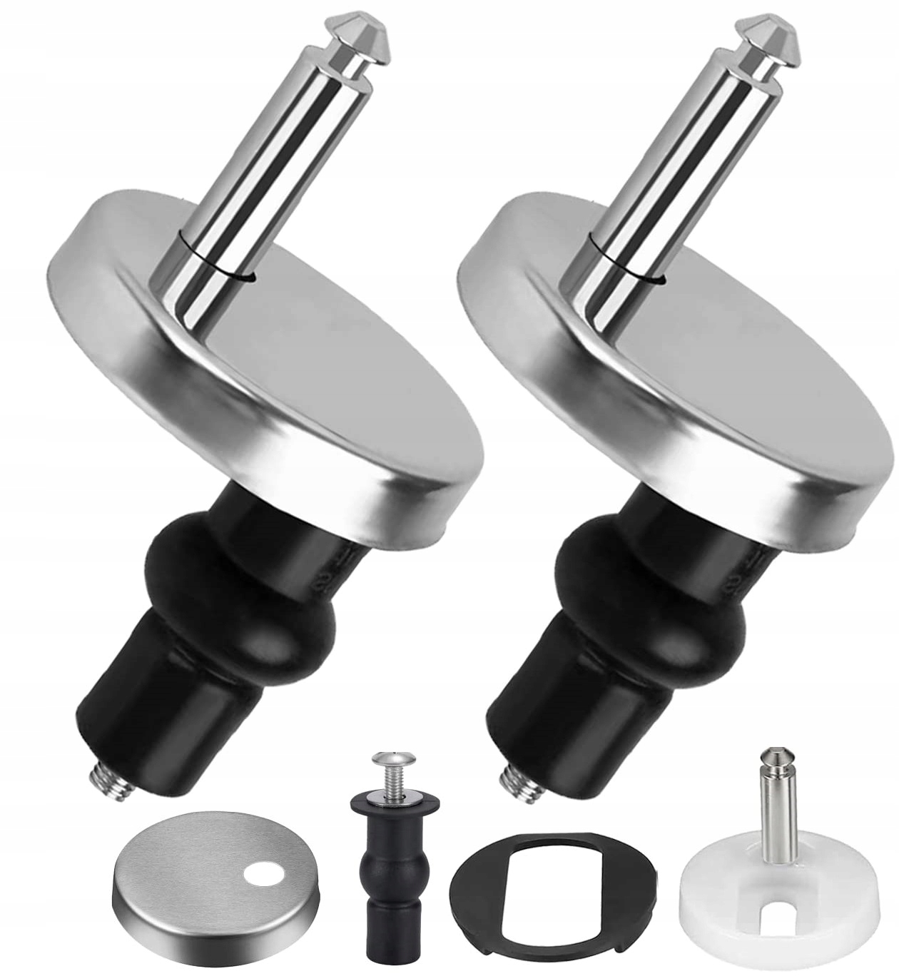 Wymienne Zawiasy Do Deski Sedesowej Wc Nakrętki Mocujące 45mm Para