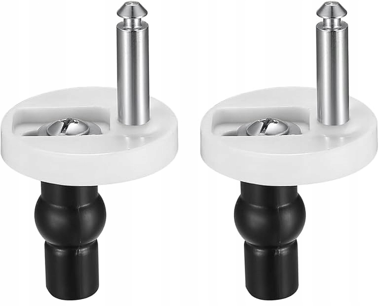 Wymienne Zawiasy Do Deski Sedesowej Wc Nakrętki Mocujące 45mm Para