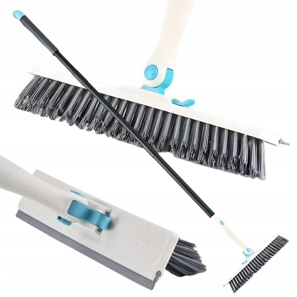 Szczotka Do Szorowania Podłogi Ściągaczka Do Wody Do Mycia Podłóg Mocna 2w1