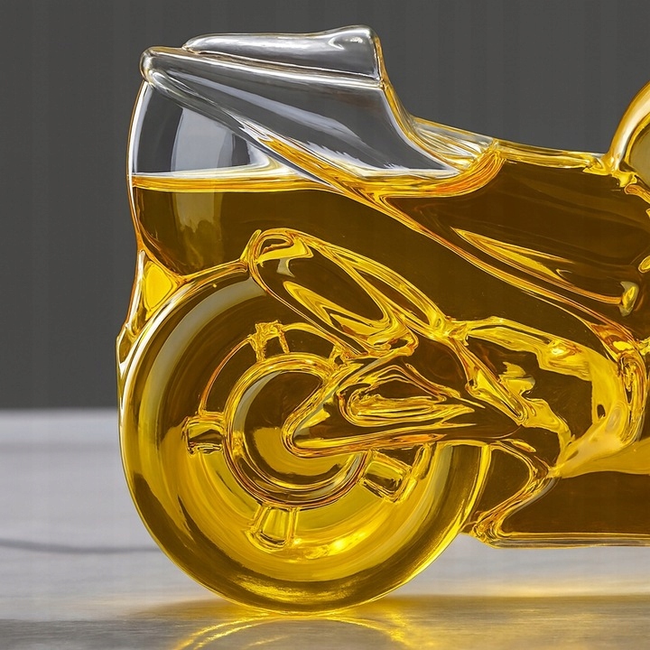 Karafka Do Whisky Wódki Wina W Kształcie Motocykla 500ml Na Prezent Motor