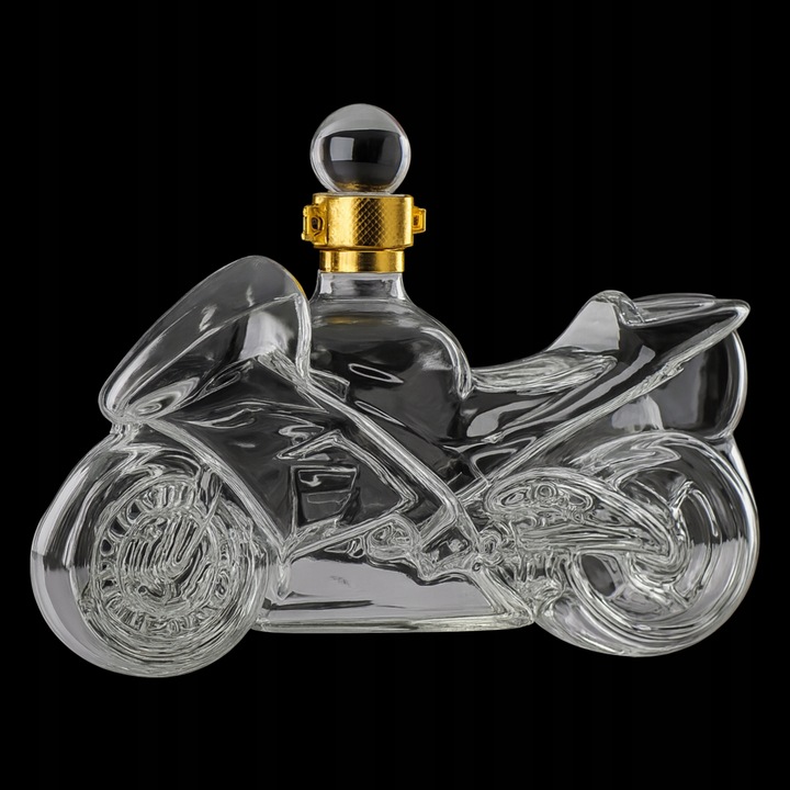 Karafka Do Whisky Wódki Wina W Kształcie Motocykla 500ml Na Prezent Motor