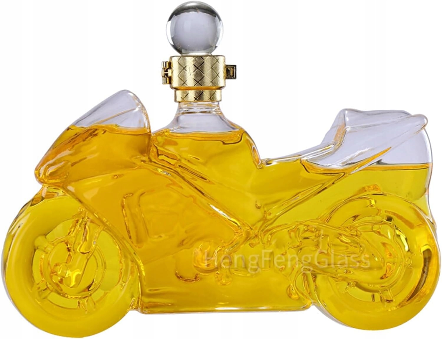 Karafka Do Whisky Wódki Wina W Kształcie Motocykla 500ml Na Prezent Motor
