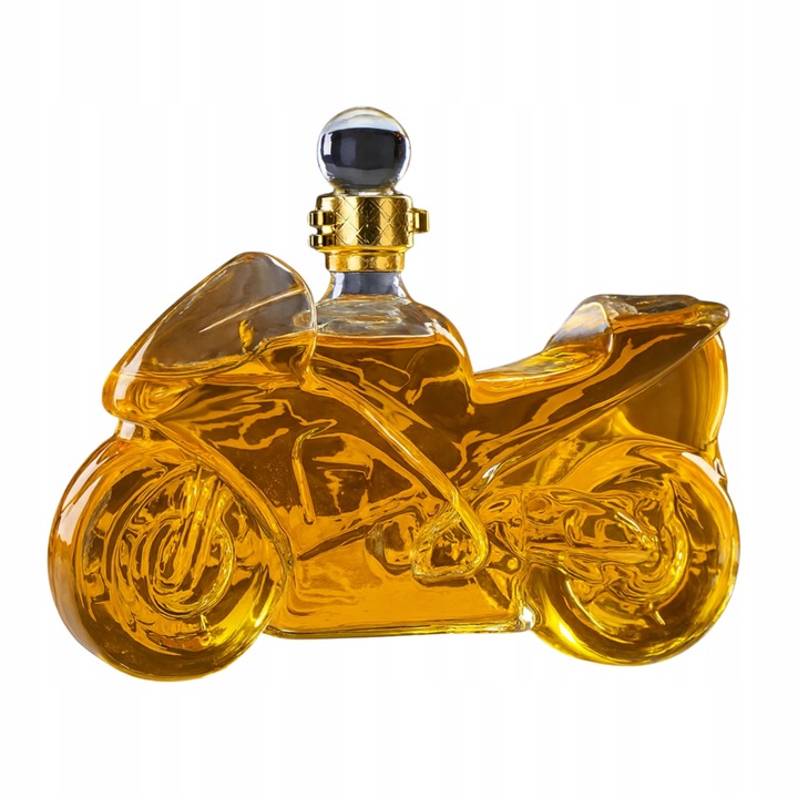 Karafka Do Whisky Wódki Wina W Kształcie Motocykla 500ml Na Prezent Motor