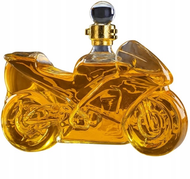 Karafka Do Whisky Wódki Wina W Kształcie Motocykla 500ml Na Prezent Motor