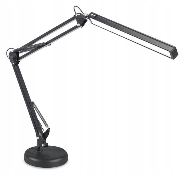 Lampka Biurkowa Led Na Biurko Szkolna Lampa Kreślarska Podstawka Uchwyt 2w1