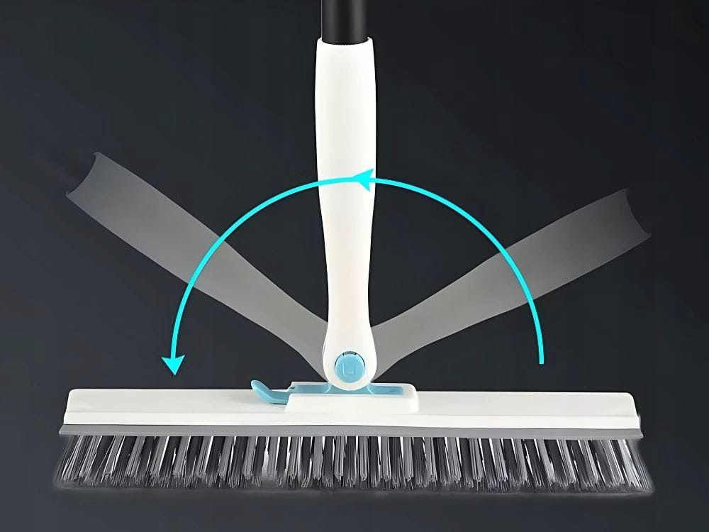 Szczotka Do Szorowania Podłogi Ściągaczka Do Wody Do Mycia Podłóg Mocna 2w1