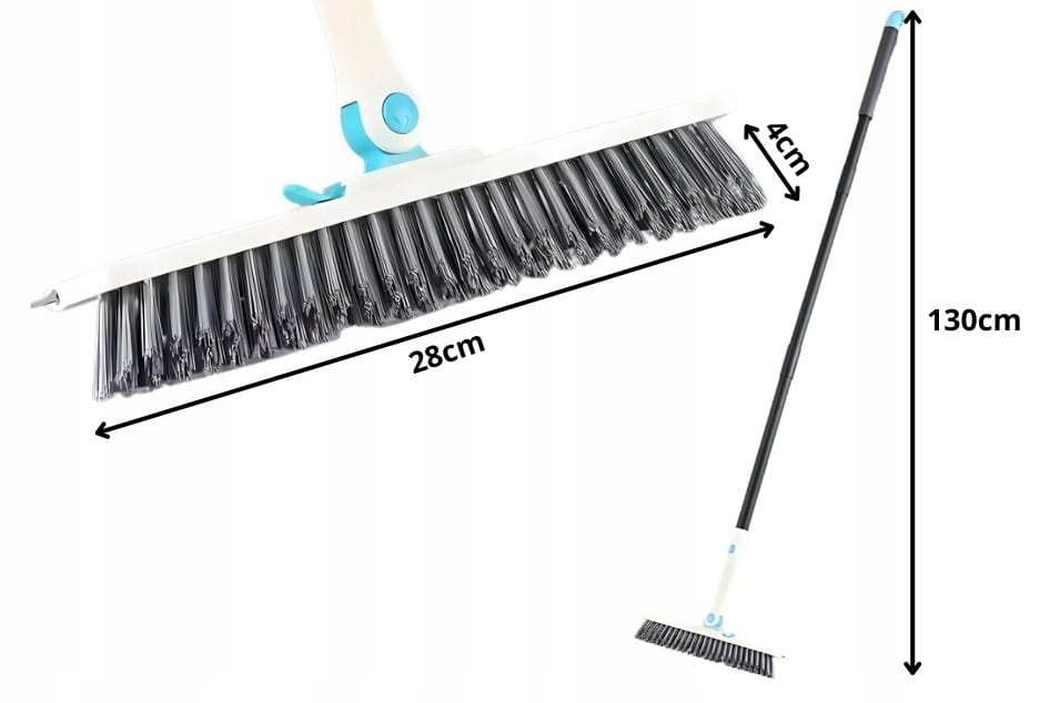Szczotka Do Szorowania Podłogi Ściągaczka Do Wody Do Mycia Podłóg Mocna 2w1