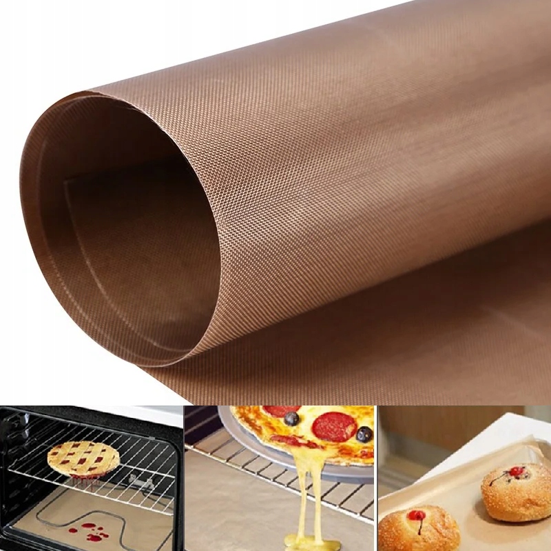 Papier Mata Folia Teflonowa Do Pieczenia Papier 40 X 60cm Wielorazowa