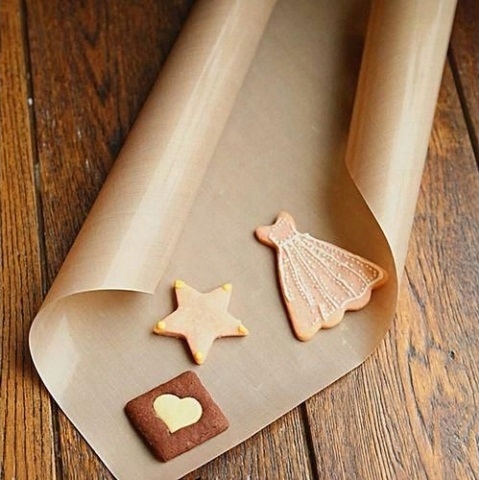 Papier Mata Folia Teflonowa Do Pieczenia Papier 40 X 60cm Wielorazowa