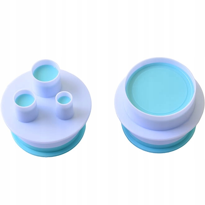 Foremki Wyciskane Kółka 2 szt Formy Do Ciastek Masy Cukrowej