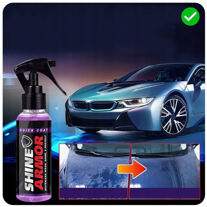 3w1 Polimerowo Ceramiczna Ochrona Lakieru Shine Armor Wosk Ceramiczny Wax