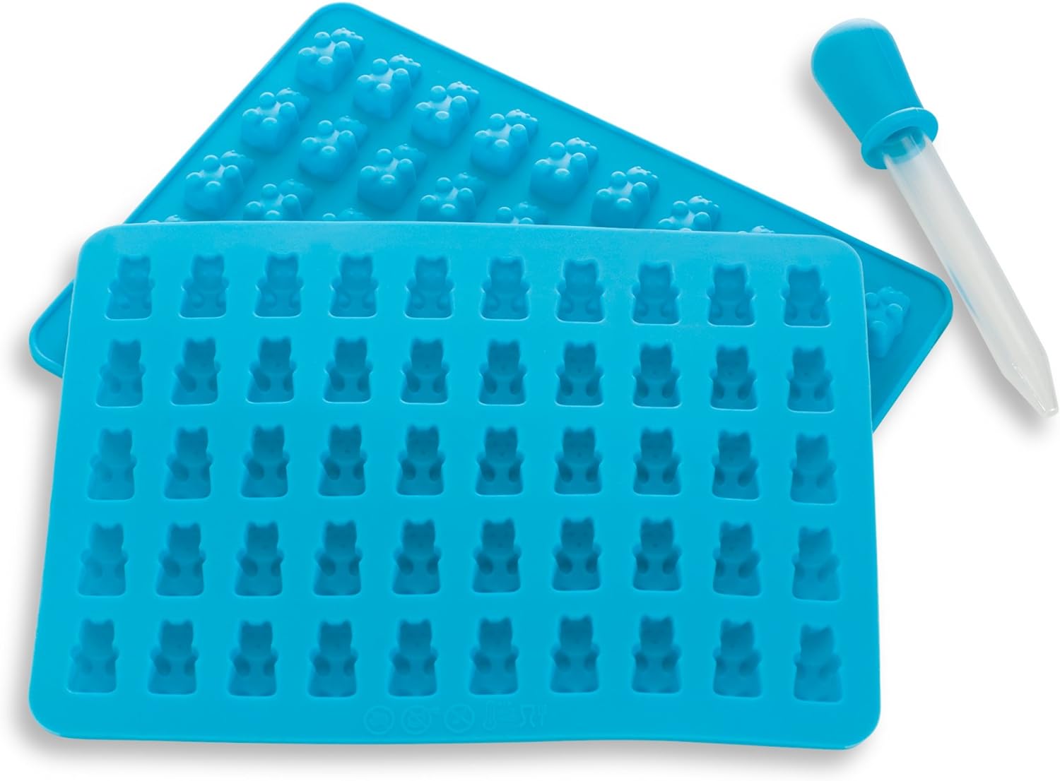 Foremka Silikonowa Na Żelki Misie Miśki Z Pipetą 50 Żelków Żelowe Misie