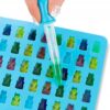 Foremka Silikonowa Na Żelki Misie Miśki Z Pipetą 50 Żelków Żelowe Misie