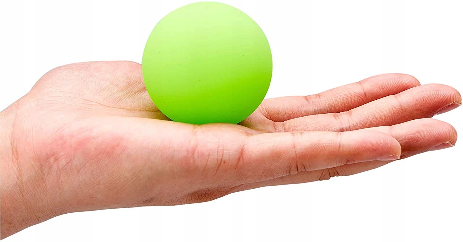 Piłka Gumowa Piłeczki Kauczukowe Skaczące Gumowe Duże Piłka Słoik 24szt