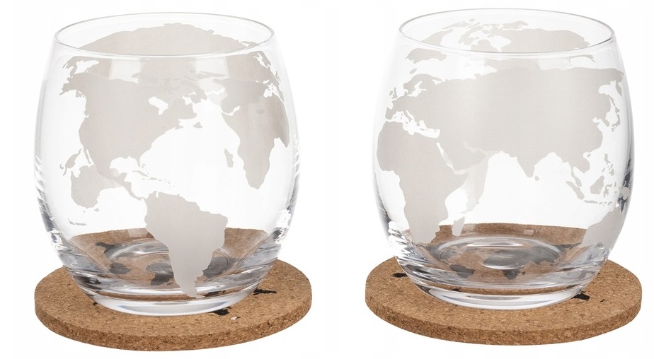 Zestaw Do Whisky Karafka Globus Szklanki Prestige Szklana Butelka Whiskey