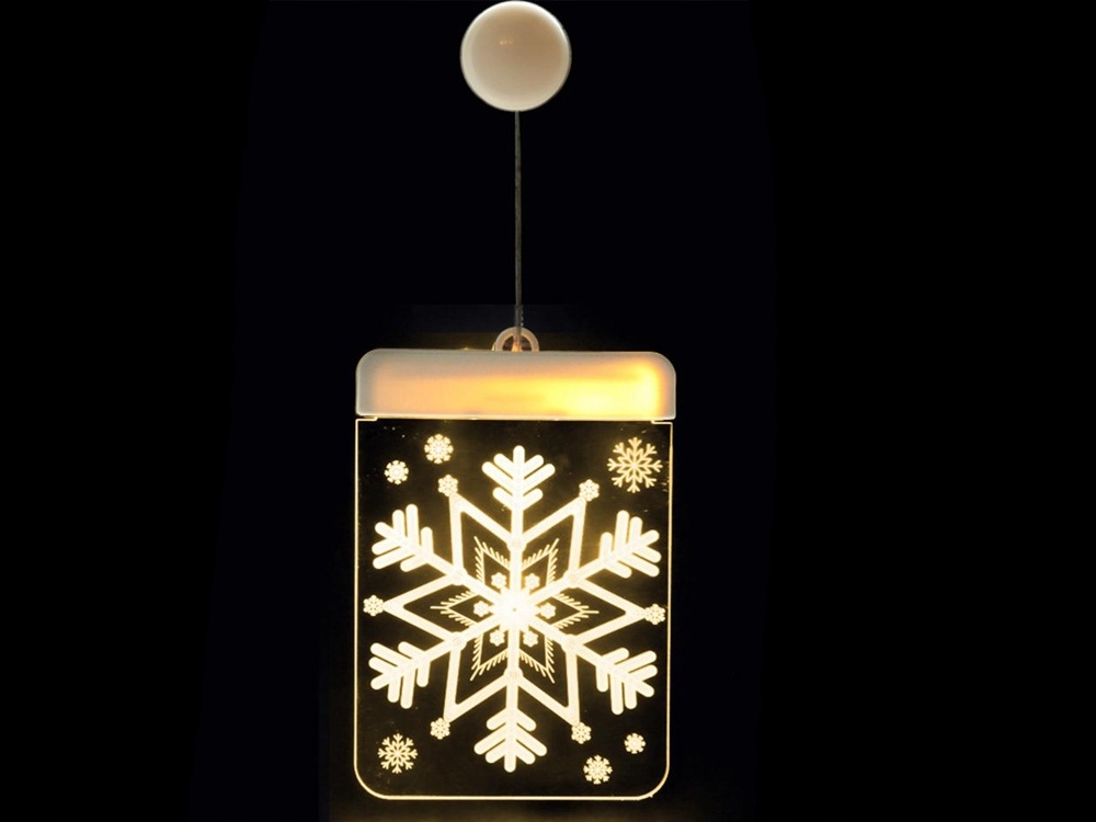 Witraż Led 3d Na Okno Drzwi Ozdoba Lampki Świąteczne Lampka Gwiazdka Led