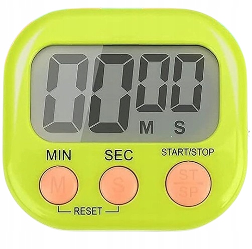 Minutnik Elektroniczny Kuchenny Na Lodówkę Magnes Cyfrowy Stoper Czasomierz