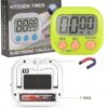 Minutnik Elektroniczny Kuchenny Na Lodówkę Magnes Cyfrowy Stoper Czasomierz
