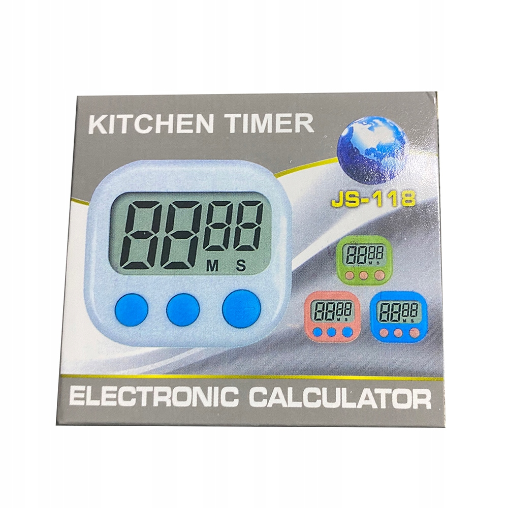 Minutnik Elektroniczny Kuchenny Na Lodówkę Magnes Cyfrowy Stoper Czasomierz