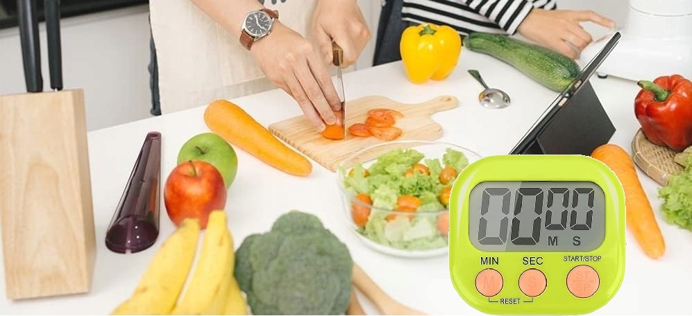 Minutnik Elektroniczny Kuchenny Na Lodówkę Magnes Cyfrowy Stoper Czasomierz