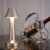 Bezprzewodowa Lampka Do Restauracji Hotelu Dotyk Led Grzybek 3 Tryby Nocna