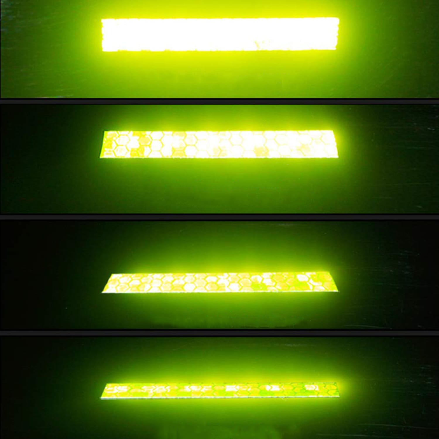 5x Taśma Odblasowa Samoprzylepna Odblask Naklejka Konturowa 1cm 8m 5 Sztuk