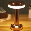 Bezprzewodowa Lampka Do Restauracji Hotelu Dotyk Led Grzybek 3 Tryby Nocna