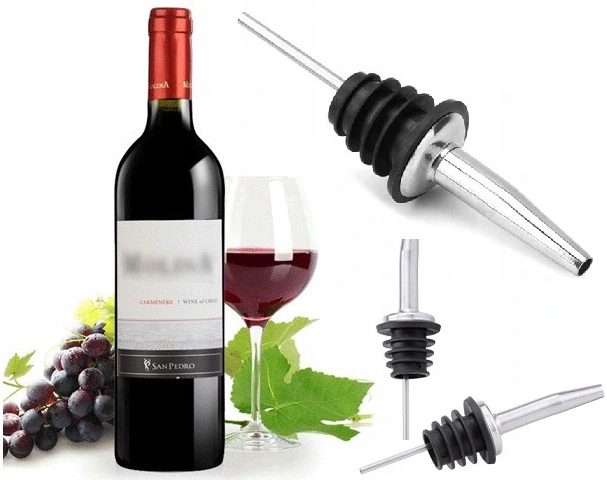 Dozownik Nalewak Alkoholu Wina Wódki Butelek Na Butelkę Solidny Metalowy